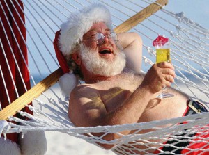 santa-claus-on-vacation-funny-picture